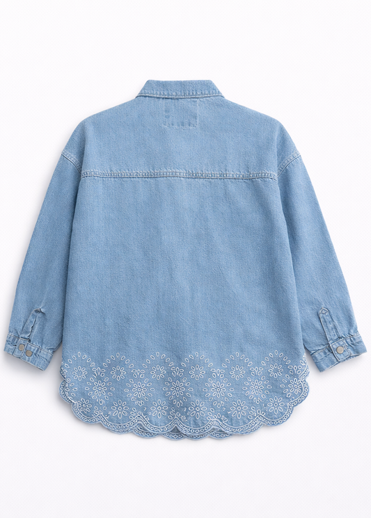 Blossom Denim Jacket