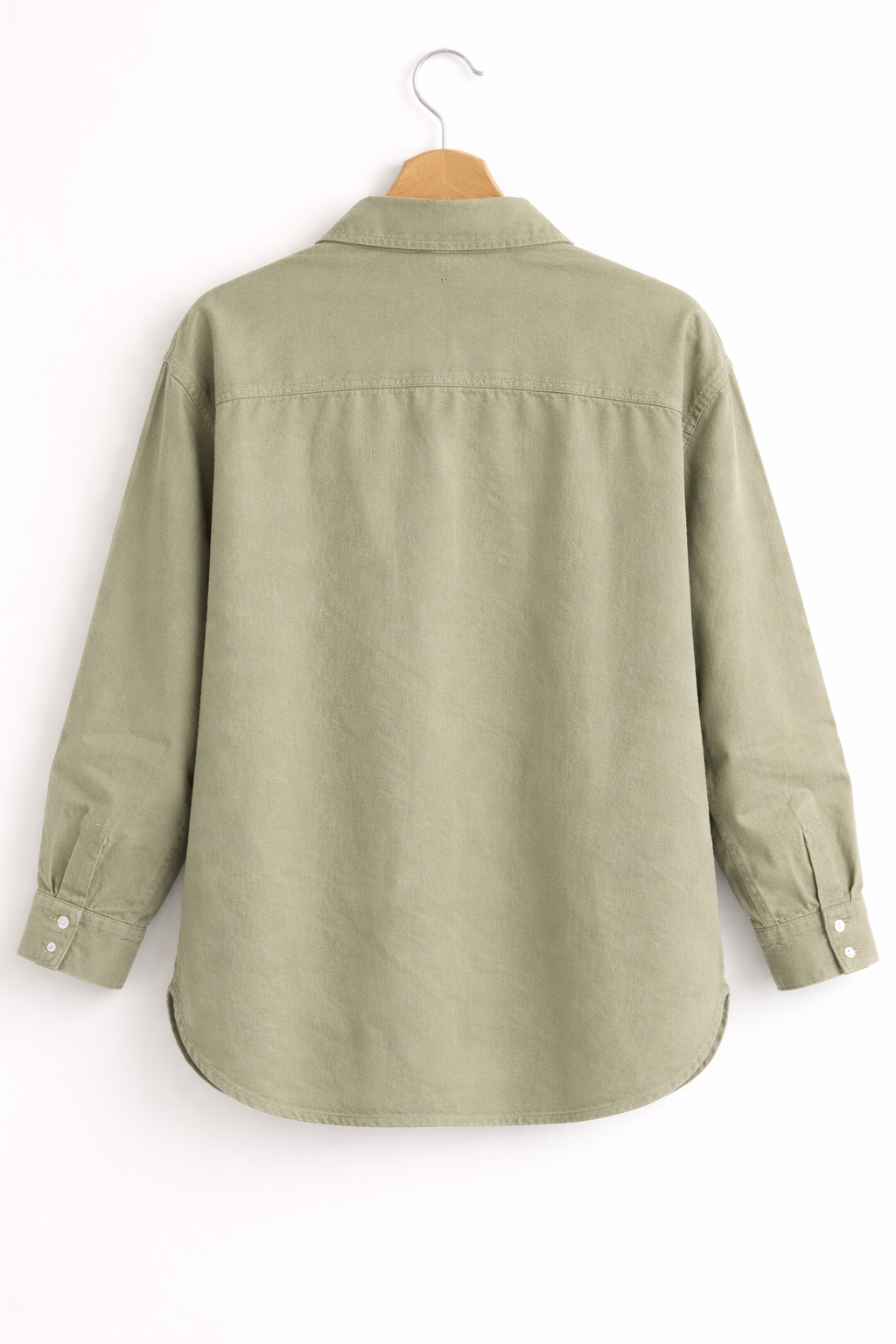 Olive Relaxed Overshirt
