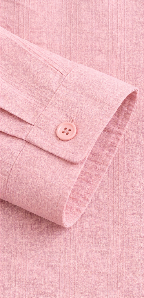Pink Textured Blouse