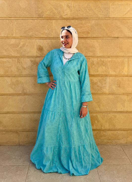 Aqua Breeze Dress