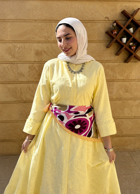 Sunlit Bloom Dress
