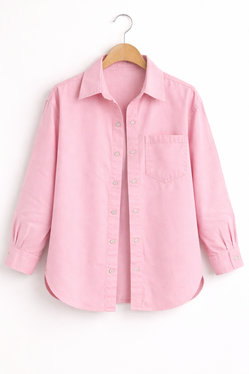 Blush Relaxed Overshirt