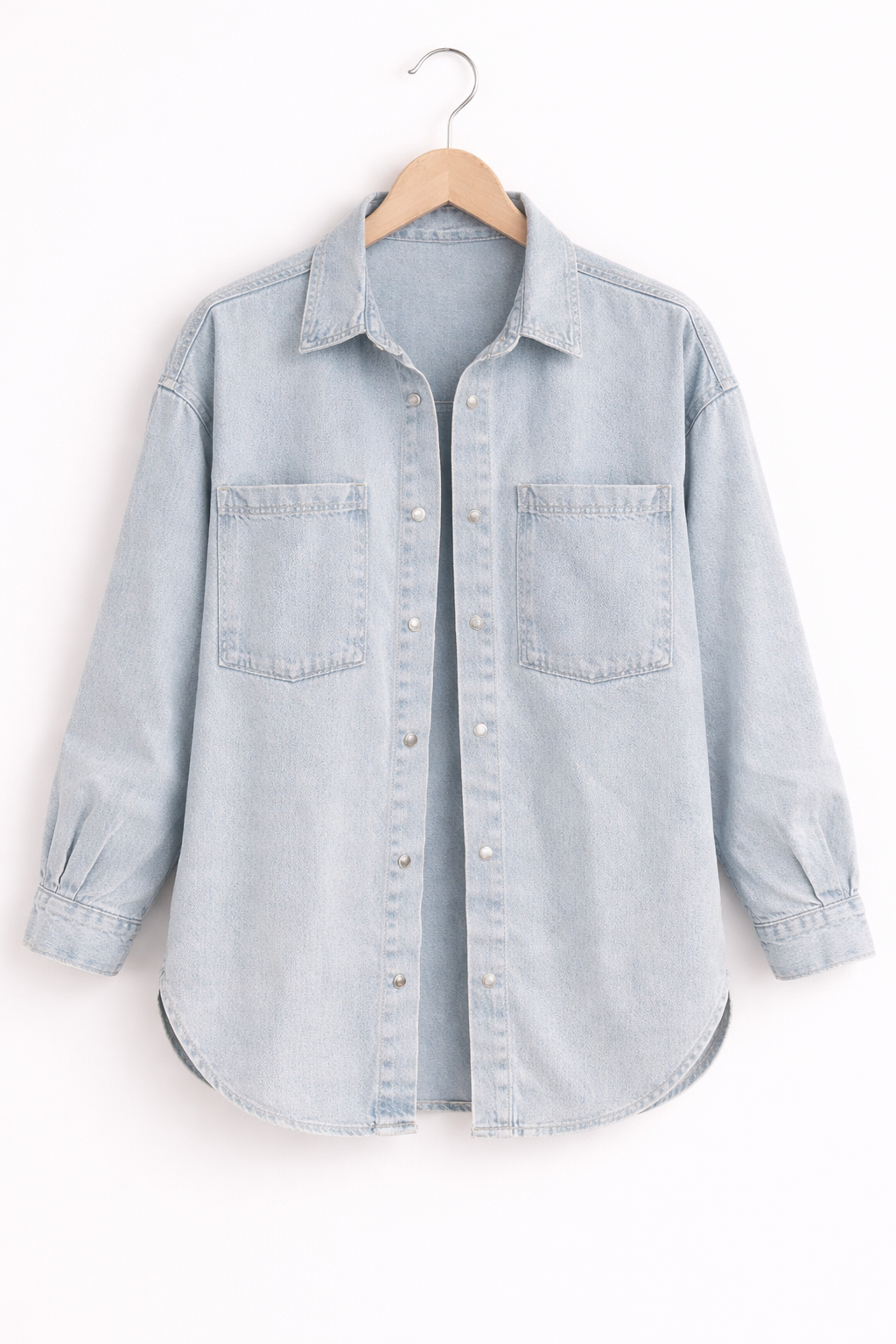 Sky Relaxed Denim Overshirt