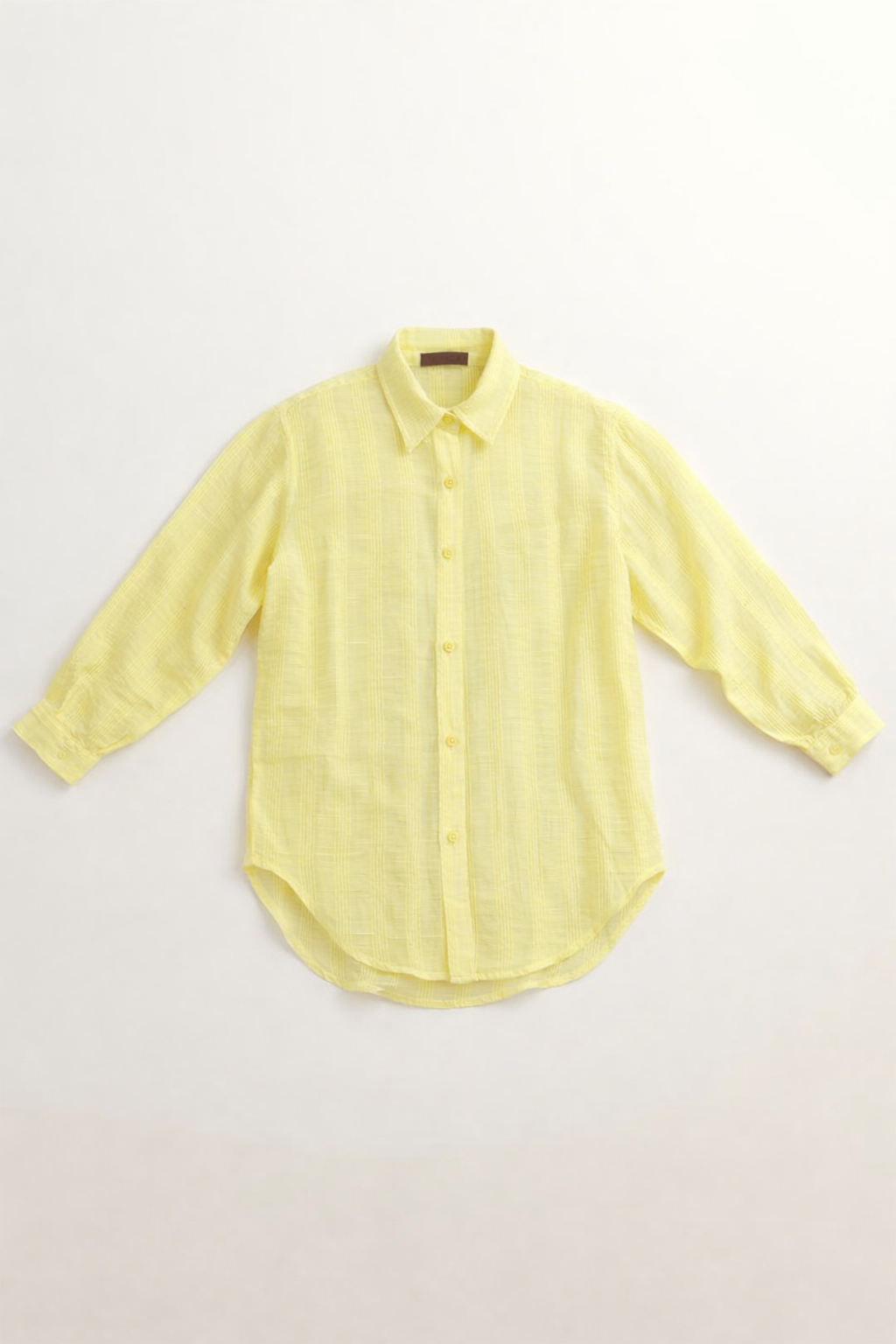 Yellow Textured Blouse