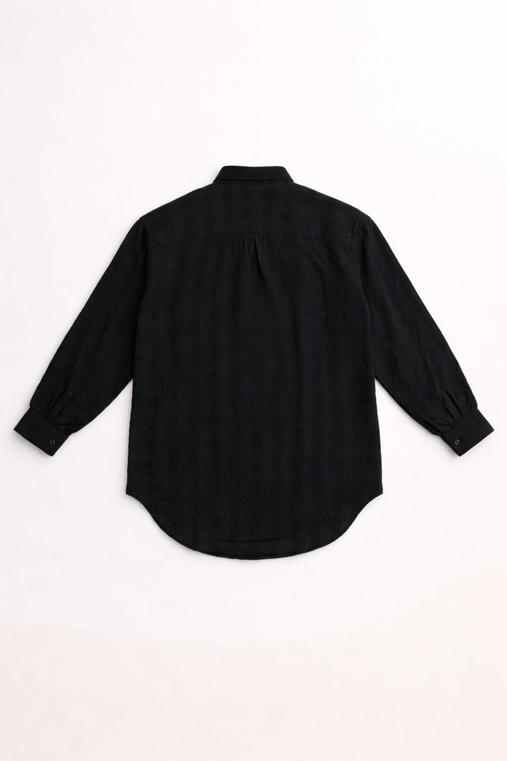 Black Textured Blouse