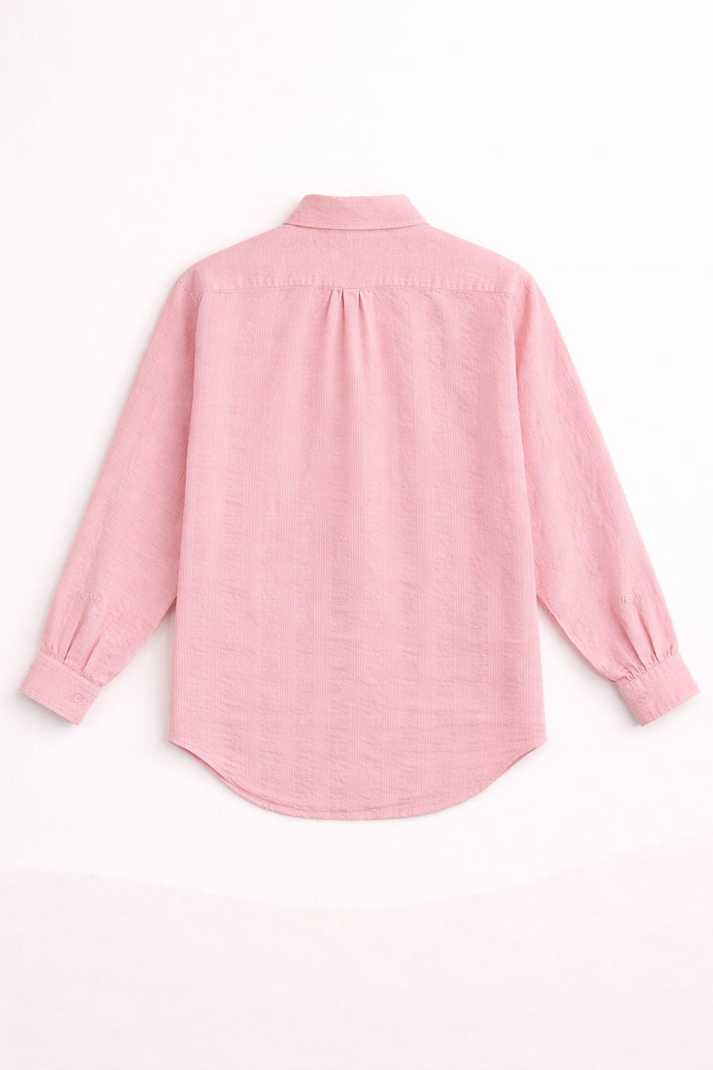 Pink Textured Blouse