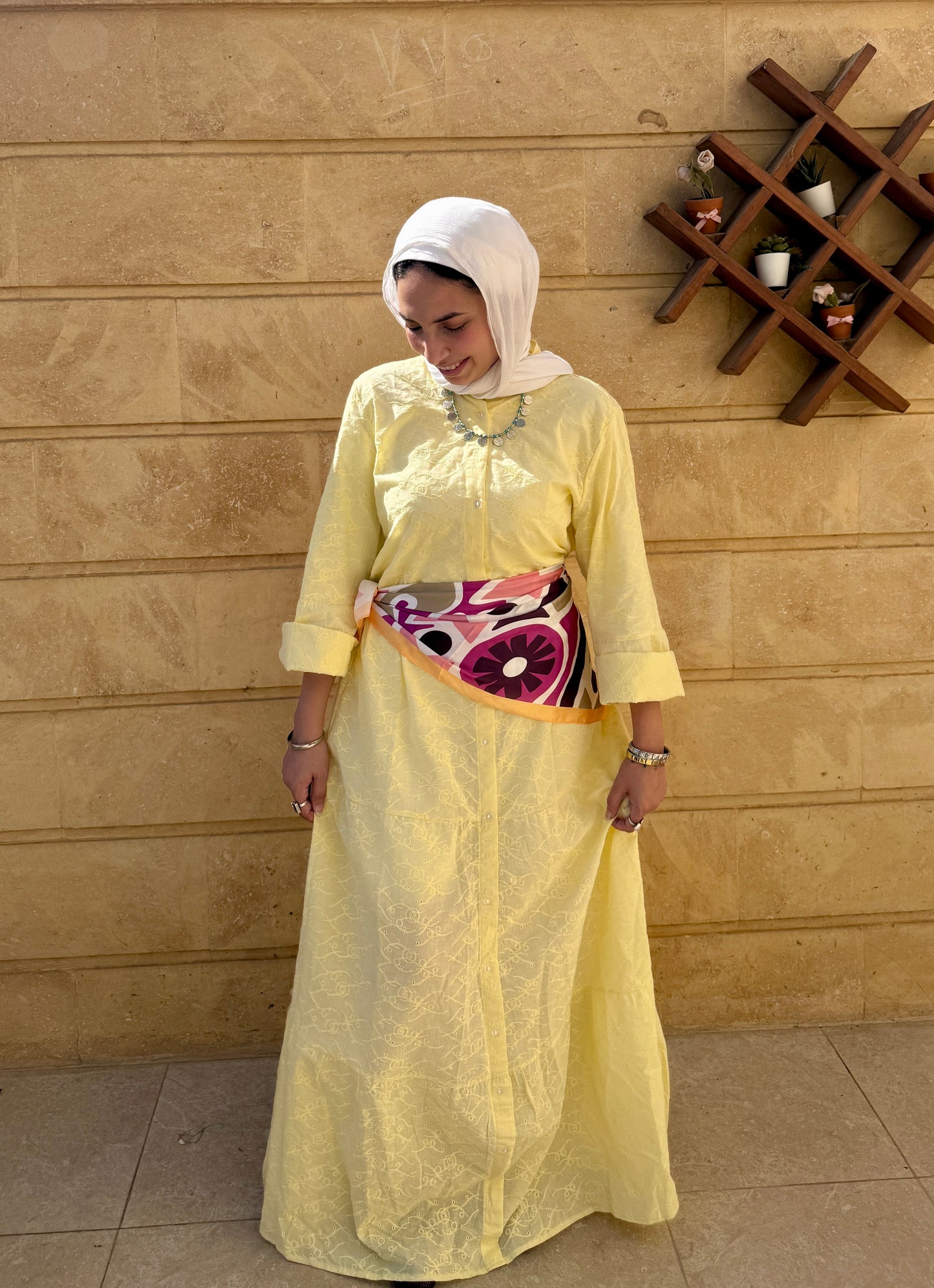Sunlit Bloom Dress