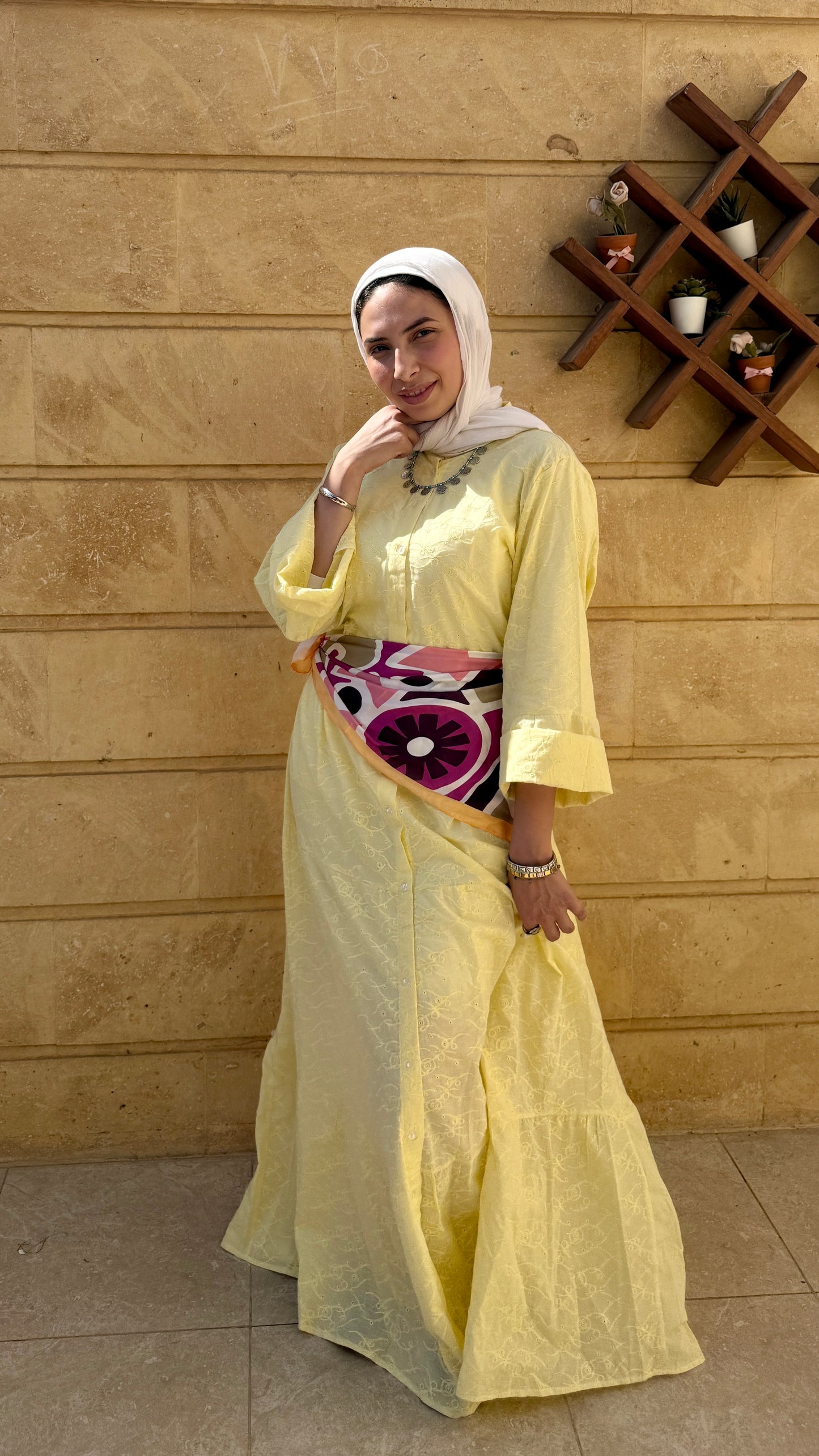 Sunlit Bloom Dress