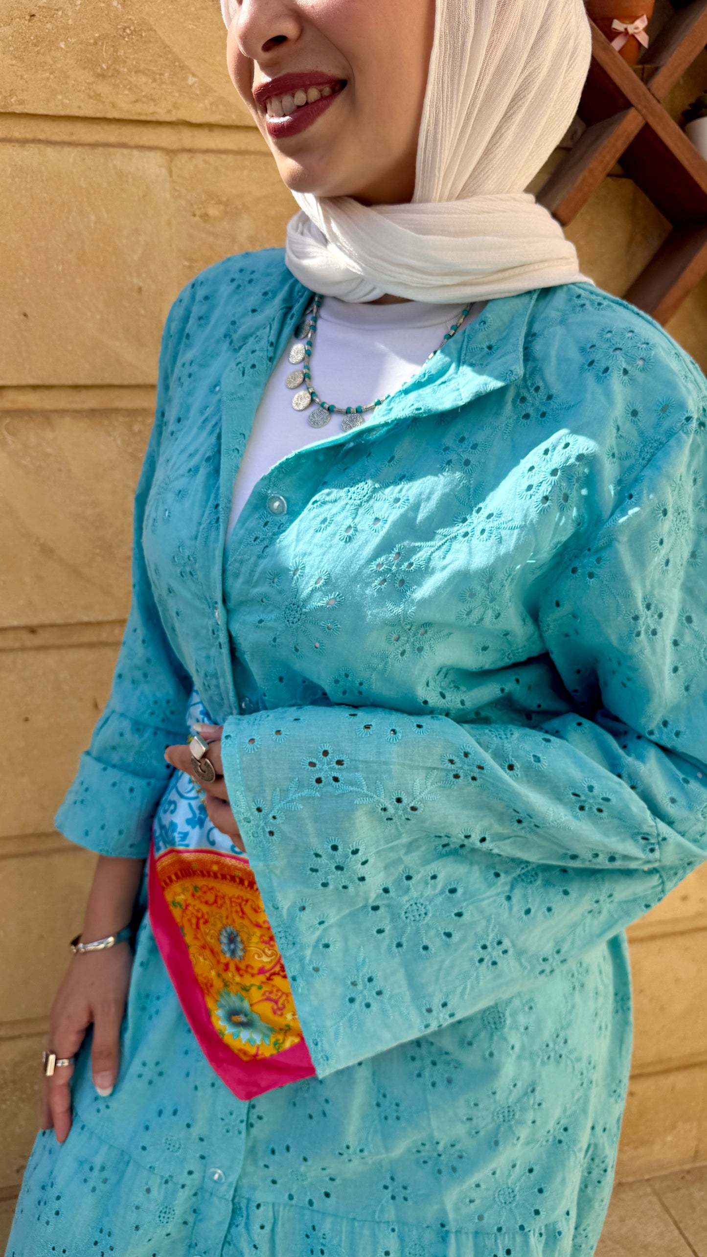 Aqua Breeze Dress