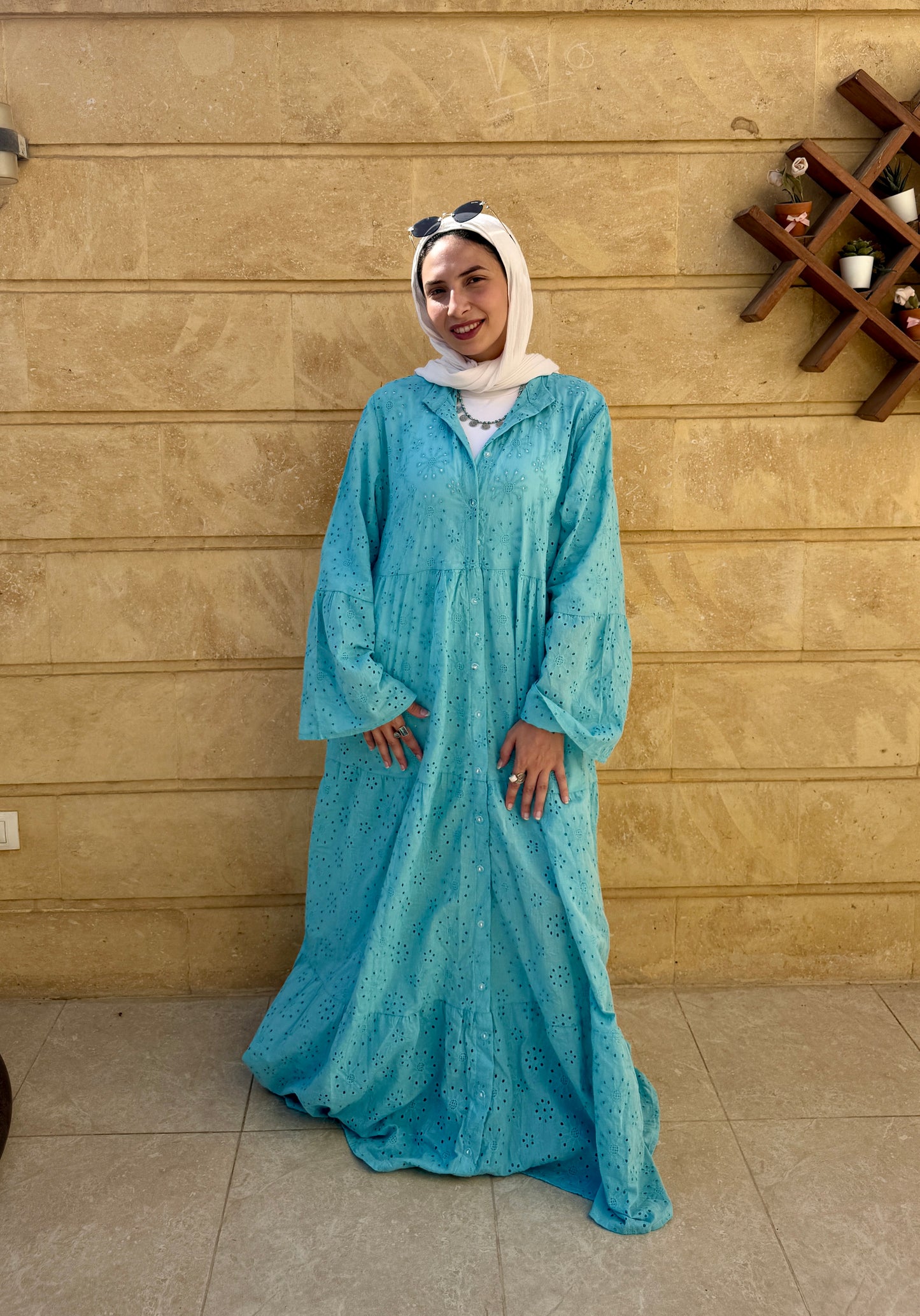 Aqua Breeze Dress